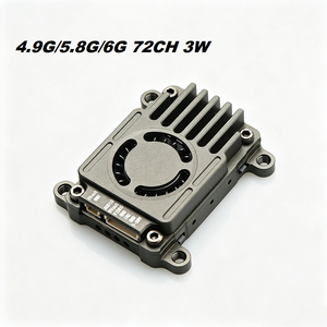 Módulo Transmisor de Video VTX de 4.9G 5.8G 6G 72CH 3W para Drones FPV, Cuerpo de Aleación de Aluminio con Antena SMA - Product Image 1