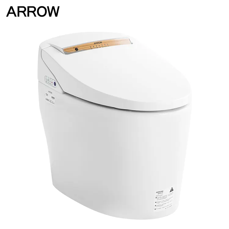 Grosir Multifungsi Putih Keramik Mewah Aksesori Kamar Mandi Toilet Cerdas Toilet Cerdas