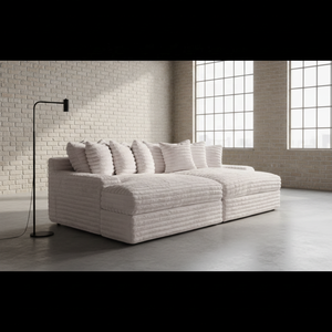 Juego <span class=keywords><strong>de</strong></span> Sofá Cama Modular <span class=keywords><strong>de</strong></span> Piel Sintética <span class=keywords><strong>de</strong></span> <span class=keywords><strong>Conejo</strong></span>, Diseño Reclinable con Funda Extraíble para Dormitorios <span class=keywords><strong>de</strong></span> Hotel y Espacios <span class=keywords><strong>de</strong></span> Estar - Product Image 3