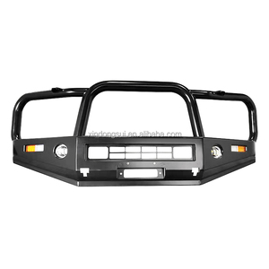 Accessoires durables pour camionnette 4x4 Barres anti-choc tout-terrain Barre anti-choc en acier noir pour TOYOTA LAND CRUISER 79 <span class=keywords><strong>2022</strong></span> - Product Image 2
