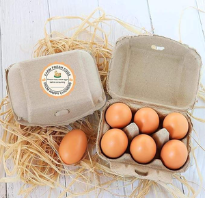 Nhãn bao bì trứng tùy chỉnh với thiết kế và in logo, có thể tùy chỉnh để đặt trên thùng trứng - Product Image 4