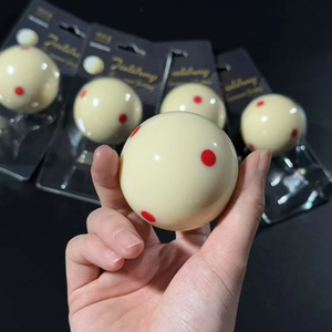 8A Lớp Bida Hồ Bơi Bóng Trắng Bóng Với 6 Điểm Đỏ 2-1/4 "57.2 Mm Kích Thước Bóng Cho Bida Thể Thao & Trò Chơi - Product Image 5