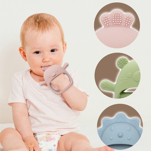 Bán Buôn BPA Free Chewable Mọc Răng Đồ Chơi Bé Teethers Silicone Teether - Product Image 3