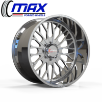 Jantes forgées MAX 26x12 26x14 28x14 pour pick-up diesel rehaussé, jantes à grand rebord pour Ford Super Duty Ram HD GMC Sierra