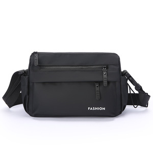 Nouveau Sac Messager Homme en Cuir PU de Haute Qualité, Imperméable, avec Fermeture Éclair, Sac à Bandoulière Extérieur pour Moto - Product Image 2