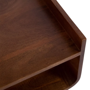 Modern Wooden Nightstand with Tapered Legs Open Shelf Solid Wood <b>Bedside</b> <b>Table</b> Bedroom Storage Furniture Home Decor - Product Image 6