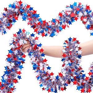 Guirnalda Decorativa con Diseño de Capitán América para el Día Nacional de China y el Día de la Independencia, con Forma de Estrella de Cinco Puntas, Material PET - Product Image 4