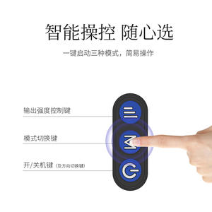 Huishang – oreiller de massage en forme de U, masseur de cou rechargeable pour adultes, vert foncé 8023 - Product Image 5