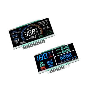 Tùy chỉnh transmissive 7 đoạn đồ họa Màn hình LCD HTN TN tích cực tinh thể lỏng hiển thị đồng hồ nước với 128x64 Độ phân giải - Product Image 4