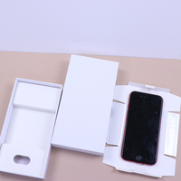 Boîte vide pour emballage de téléphone, compatible avec iPhone 11 Plus, 16 Pro Max, X, XS, 11, 12, 13, 14 Pro Max, emballage universel blanc pour téléphone portable