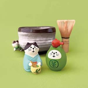 אוכל ומשחק, מצרכים יפניים, חתול זאקה, צ'או פו, גן תה, אפיית לחם, קישוטי עוגה, עבודות שרף, קישוטים - Product Image 3