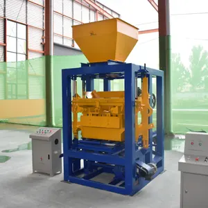 QT4-24 cement block making machine solid hollow paver blocks