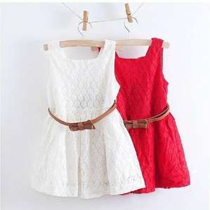 Venta al por Mayor de los Últimos Diseños de Vestidos para Niñas, Vestido Infantil con Flores y Fotos - Product Image 1