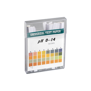 Tiras de prueba de pH 0-14, papel de prueba universal, 100 tiras para análisis de agua, suelo y orina - Product Image 2