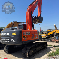 Machine à creuser HITACHI ZX240 ZX120 ZX130 ZX330 d'occasion, matériel de construction HITACHI, moteur d'origine, bon état de fonctionnement