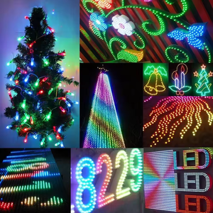 IP68 Waterproof <strong>WS2811</strong> IC 12mm LED <strong>Pixel</strong> Light Module Addressable Smart Christmas Lights for Outdoor Landscape Use Plastic Lamp - Product Image 6