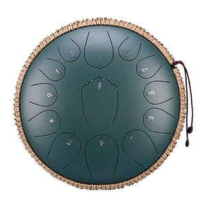 <span class=keywords><strong>Handpan</strong></span> et Tank Drum en acier au carbone de 12 pouces Jelo Customization 13-Note C Tone With Tongue Drum Feature - Product Image 5