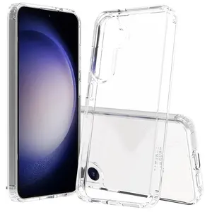 Anti-Kratzer Hochwertige transparente Telefon hülle PC Tpu Stoß feste HD Tough Clear Hülle für für Samsung Galaxy S24 S23 S22
