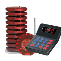 Offres Spéciales Service client longue Queue Buzzer sans fil Restaurant serveur Table Pager café invité appel sonnette système