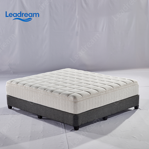 Matelas de chambre à coucher personnalisé Leadream ODM/OEM avec ressorts ensachés, mousse à mémoire de forme, couverture en tissu de coton, design moderne pour chambre à coucher - Product Image 3