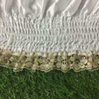 Chine usine carton cercueil élastique intérieurs cercueil oreiller voile couverture funéraire sac en plastique Italie satin cercueil intérieurs