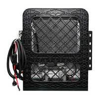 Climatiseur portable universel 12V/24V pour camion/camping-car avec chauffage 6600-9600 BTU 2600W DC pour voitures et fourgonnettes