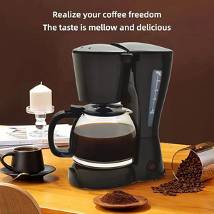 Machine à café électrique multifonction semi-automatique à 8 tasses avec boîtier en plastique, <span class=keywords><strong>prix</strong></span> d'usine en gros, fabriquée en Chine - Product Image 2