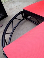 Escenario Móvil Modular de Aleación de Aluminio Antideslizante, Altura Ajustable, Fácil Instalación, para Bodas, Conciertos y Eventos, en Venta