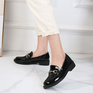 Y 34-42 Plus Size New Ladies Commuter Mocasines Black Lady Singles - Product Image 2