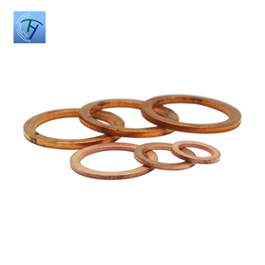 Arandelas personalizadas, sujetadores, láminas, separadores de sellado <span class=keywords><strong>para</strong></span> maquinaria de construcción, anillos de sellado planos de cobre, <span class=keywords><strong>juntas</strong></span> metálicas estampadas y unidas. - Product Image 3