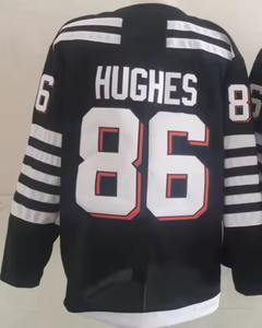 Sudaderas de Hockey al por Mayor 100% Algodón, Estilo con Cordones, Personalizadas OEM, con Logotipo Bordado para Hombres Adultos, Estilo Knights - Product Image 5