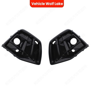 กรอบไฟตัดหมอก Audi Q5 ปี 2021-2024 สีดำ ABS ครอบกันชนหน้า ครอบกระจังหน้าล่าง - Product Image 4