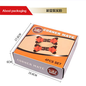 Abrazadera de ángulo recto de 90 grados de plástico para carpintería, fijador para muebles y marcos de fotos - Product Image 2