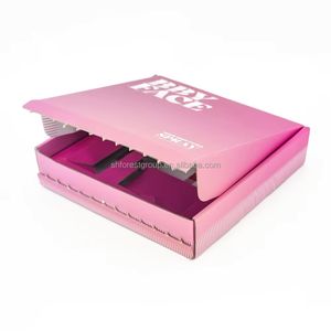 Boîtes d'emballage personnalisées, boîtes en papier en gros, boîtes en carton ondulé pour cosmétiques et soins de la peau, boîte d'expédition avec bande facile à ouvrir pour un retour facile - Product Image 5
