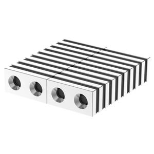 מותאם אישית בגודל ndfeb קבוע nodymium מגנט בלוק מצופה ניקל מצופה מנוטר חורים תעשייתיים ריתוך - Product Image 4