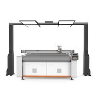 Máquina de Corte de Muestras de Tela de Cuero Motorizada Polytex, Mesa de Corte de Cuero Genuino