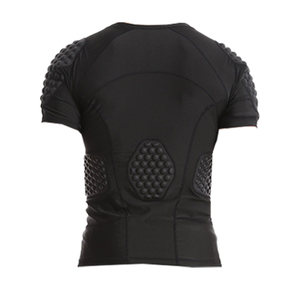 Protège-corps antichoc avec coutures à quatre aiguilles et six fils, durable, anti-collision, sous-vêtement <span class=keywords><strong>de</strong></span> sport compressif rembourré - Product Image 3