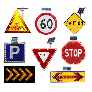 إشارة الحد الأقصى للسرعة لرادار vms الشمسي led إشارات المرور علامة سرعة الرادار - Product Image 5