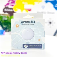 Localizador GPS Antipérdida Sin Cuotas para iOS y Android, Compatible con Google Find My, para Mascotas y Objetos Personales, con Rango Ilimitado y Larga Duración