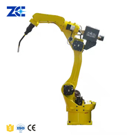 Brazo robótico de seis ejes de alto valor Robot de soldadura de escenario completo multifunción Programación fácil Reemplaza la operación manual PLC