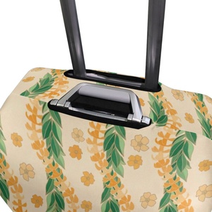 Hawaii Maile Flower Sublimation <b>Suitcase</b> Cover Luggage Cover Protector Luggage Cover <b>Suitcase</b> Protector Cover for 18-32 Inch - Product Image 4