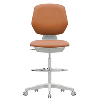 Chaise dentaire de laboratoire de conception moderne pour l'examen ultrasonique tabouret de travail de meubles d'hôpital pour des laboratoires de cliniques dentaires
