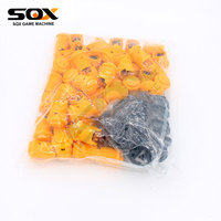 50 pièces/sac Boutons poussoirs d'arcade pour jeux d'arcade Mario, pièces et accessoires pour machines de flipper Jamma