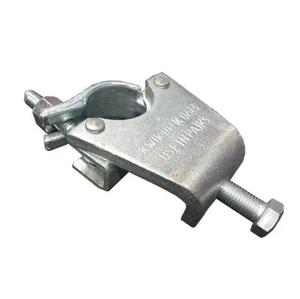 Accessoires d'échafaudage en acier galvanisé : Pince de fixation forgée pour poutre, coupleur de poutre Gravelock - Product Image 2