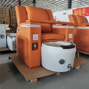 Kisen Wholesale Modern Luxury Beauty Nail Salon Pipeless Whirlpool Magnet Jet Foot Spa Massage Pedicure Chair - Product Image 2