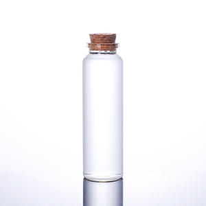 Vendita calda 22mm vetro borosilicato decorativo Mini vetro che desidera bottiglia di vetro zafferano fiala di vetro con sughero - Product Image 5