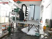 Machine à glace en flocons de neige conteneurisée de 50 tonnes/jour pour la Chine, pour le refroidissement, avec prix d'usine
