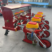 Semoir de maïs multi-rangs pour l'agriculture avec moteur, espacement réglable des rangs de semis, haute productivité