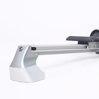 Máquina de Ejercicios Abdominales Plegable de Grado Comercial, Máquina de Remo con Resistencia Magnética para Uso Doméstico y Gimnasio