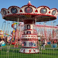 Manèges personnalisés : Chaises volantes de fête foraine, Carrousel électrique à vendre